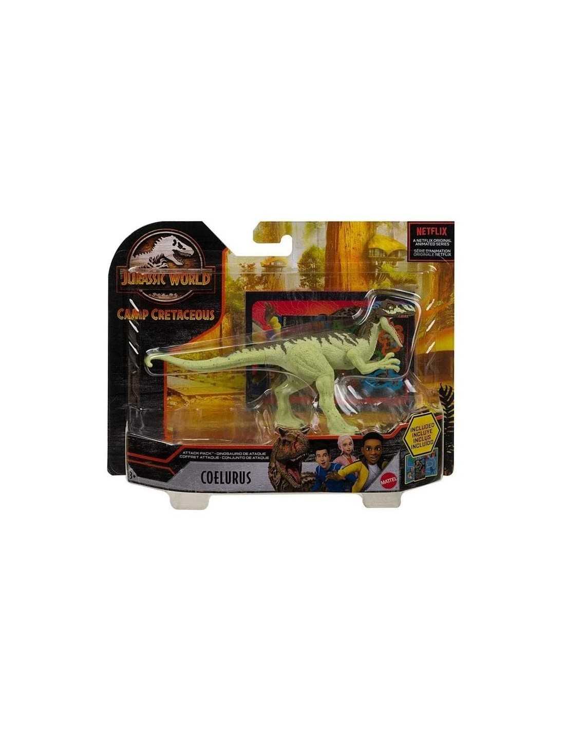 Jurassic World Coelurus – Dinosaur Figure Attack Pack 5 Snodi