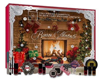 Calendario dell'Avvento Skin Care Buon Natale 24 Caselle