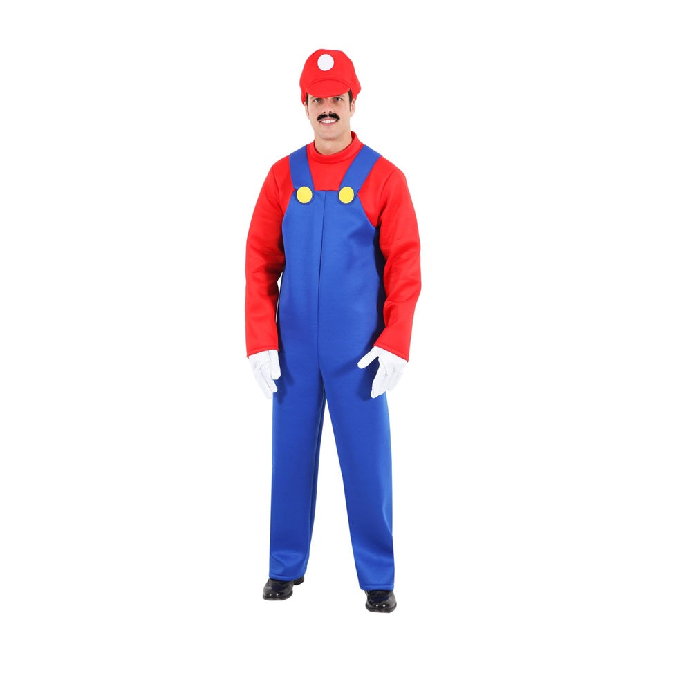 Costume Mario Bros Adulto Tg XS a XL
