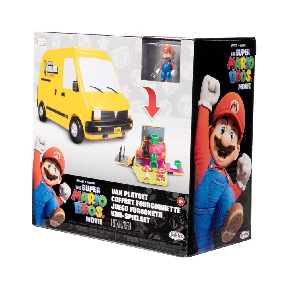The Super Mario Bros Mini Van PlaySet