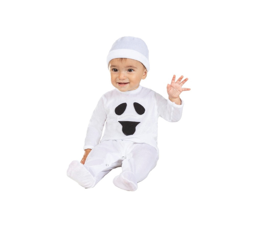 Costume Fantasma Tg 0/3mesi a 10/12mesi