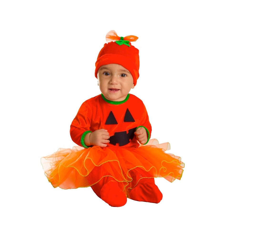 Costume Zucca Tg 0/3m a 10/12m