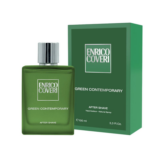 Green Contemporary After Shave