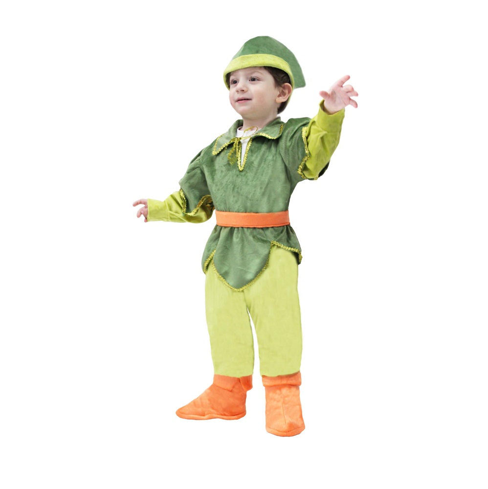 Costume Peter Pan  Tg 19-24mesi e 25-36mesi