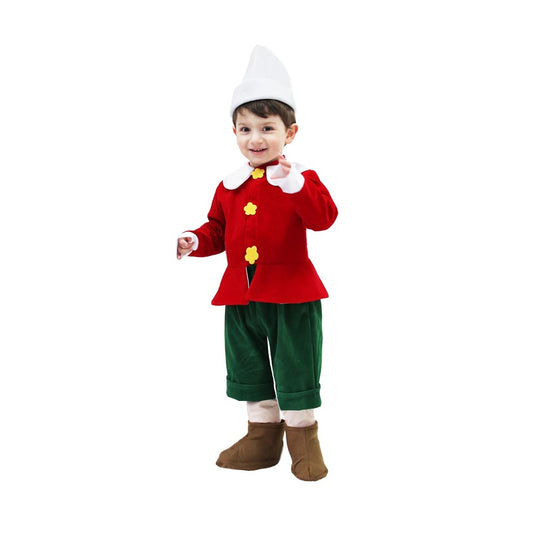 Costume Pinocchio Tg 13/18 mesi a 25/36 mesi