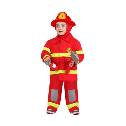 Costume Pompiere neonato  Tg 13-18mesi a 25/36mesi