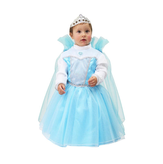 Costume Principessa della Neve Tg 13-18mesi a 25-36mesi