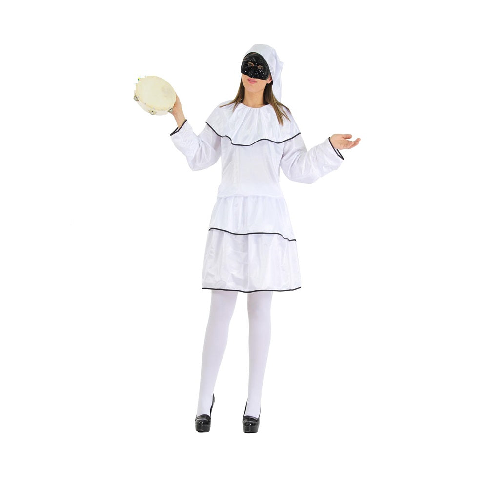 Costume Pulcinella Adulto Tg S a L