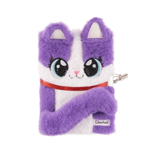 Diario Segreto Furry Purple Cat