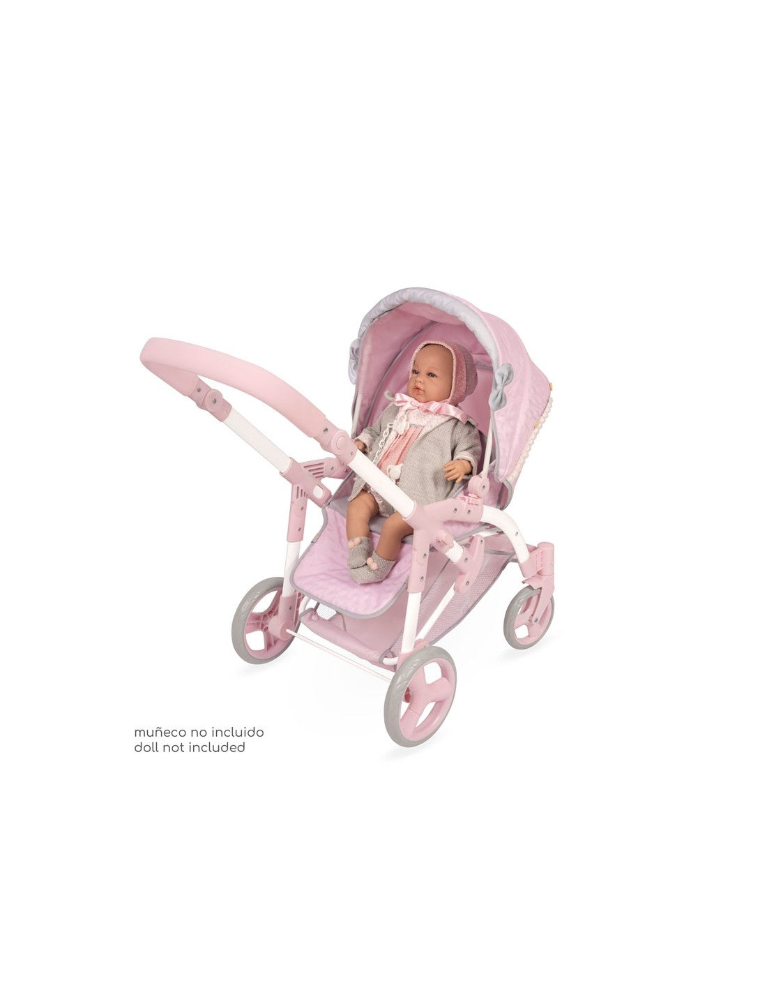 Sophie Carrozzina 3x1 Convertibile per Bambole con Borsa – Pieghevole