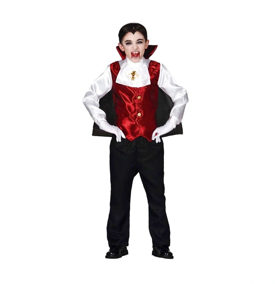 Costume Vampiro Bambino Tg 5/6 anni e 10/11anni