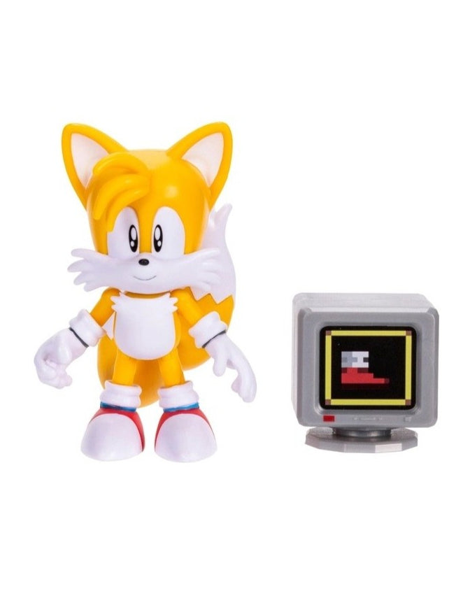 Personaggio Articolato Tails 10 cm con Accessorio
