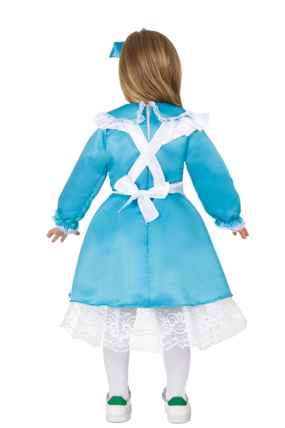 Costume Alicenel paese delle meraviglie Bambina ragazza 3-4 anni a 10-11 anni